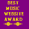 TechnoKnight's Best Music Website Award